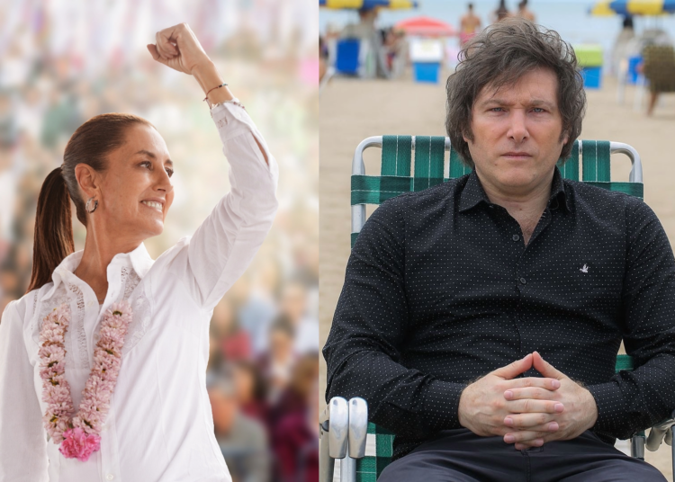 Milei se va contra Sheinbaum: “Es problema de los mexicanos si eligen a los socialistas”