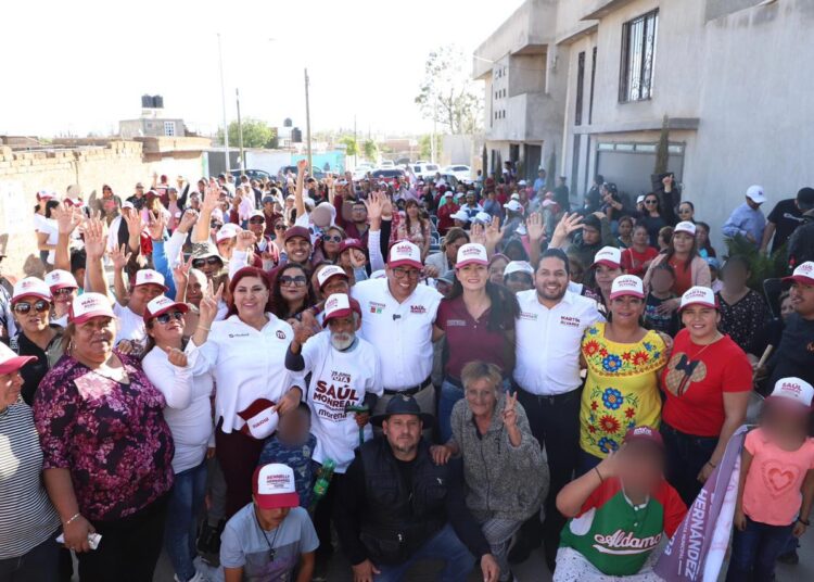 “Vamos ganar carro completo en Fresnillo”, anticipa Saúl Monreal