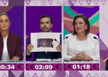 Así se vivió el primer debate presidencial 2024