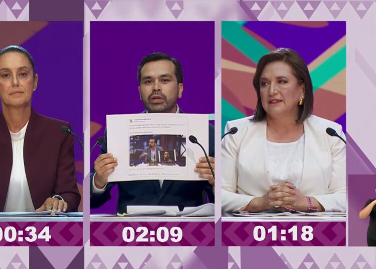 Así se vivió el primer debate presidencial 2024