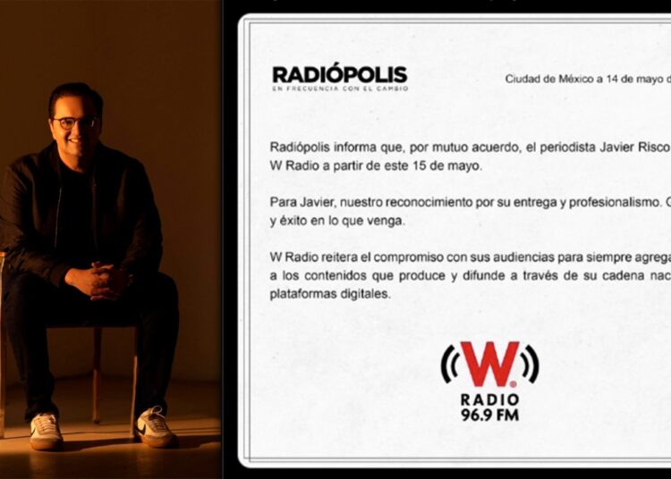 Javier Risco se despide del programa “Así las cosas” de W Radio