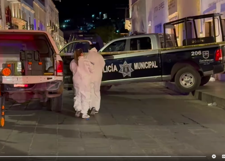 Asesinan a dos personas en bar del Centro Histórico de Zacatecas