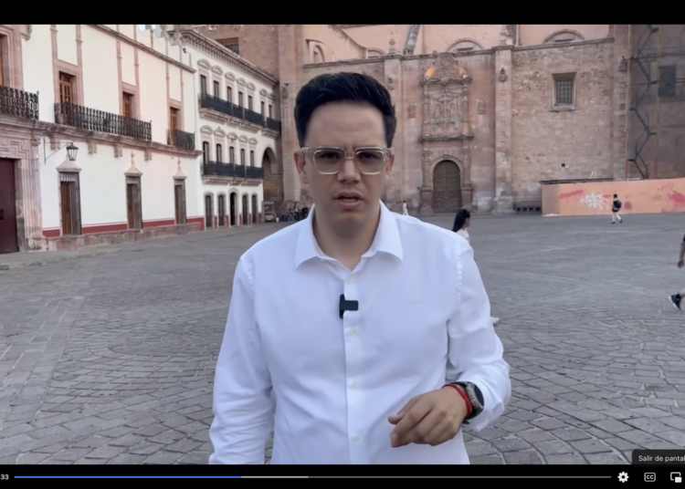 Operativo policiaco en el centro de Zacatecas; capturan a 5 presuntos generadores de violencia