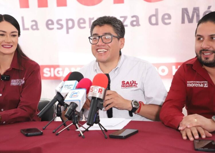 Se unen líderes priistas en Fresnillo al movimiento de Saúl Monreal