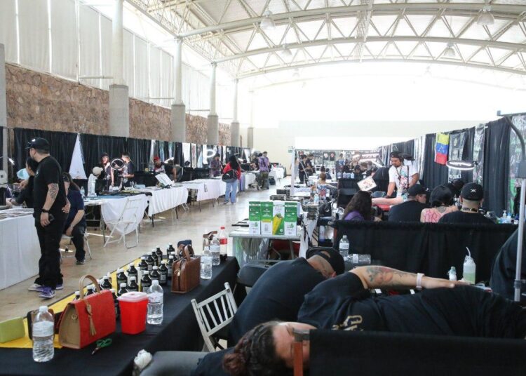 Despierta interés la Expo Tattoo 2024; participan 200 expositores en el Centro Platero