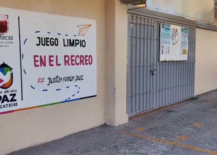 Dejan cabeza humana en primaria de la capital zacatecana