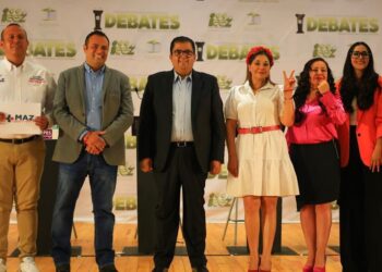 Predominaron ataques de corrupción en el debate entre candidatos a la presidencia Guadalupe