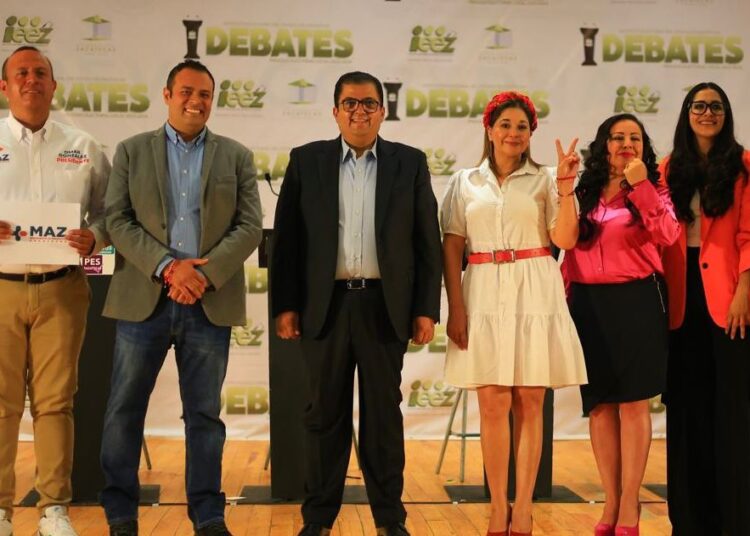 Predominaron ataques de corrupción en el debate entre candidatos a la presidencia Guadalupe