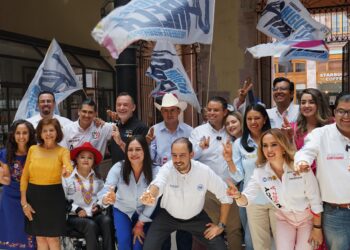 Será una elección que vamos a ganar con la fuerza del voto de las clases medias:Marko Cortés