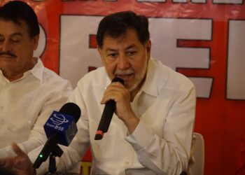 Fernández Noroña apoya a candidatos  del PT en Zacatecas