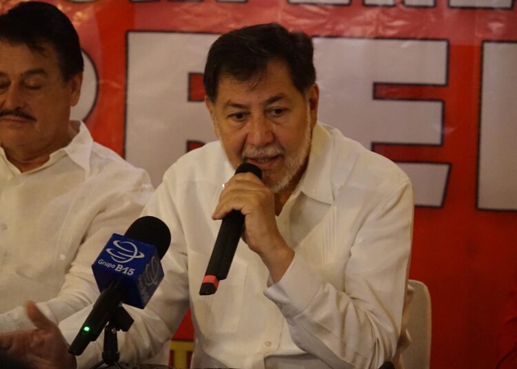 Fernández Noroña apoya a candidatos del PT en Zacatecas