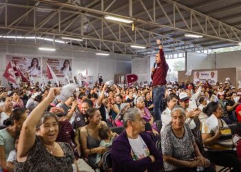 Entusiasmo y apoyo, respaldan 8 cierres regionales de campaña de Pepe Saldivar