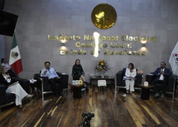 Saúl Monreal y Verónica Díaz, no se presentaron al debate que organizó el INE en Zacatecas