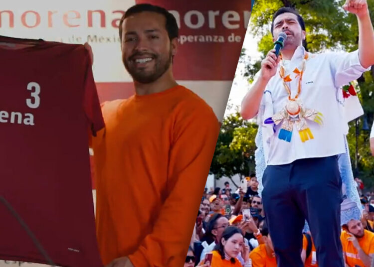 “Dan pena”, dice Máynez sobre spots de PRI PAN y PRD en su contra