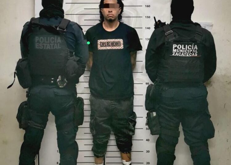 Presentan a un agresor que se enfrentó a policías municipales en Enrique Estrada