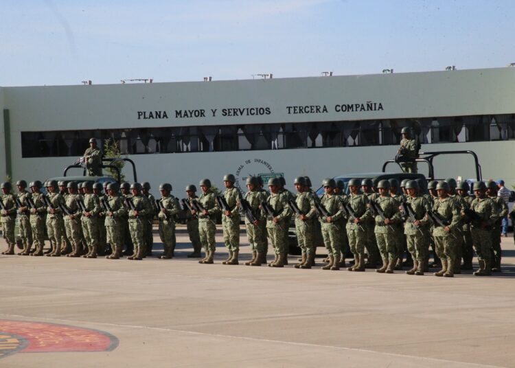 Llegan 300 nuevos soldados para resguardar la seguridad en Fresnillo