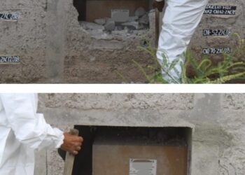 Exhuman dos cuerpos y son reconocidos por sus familiares en Guadalupe