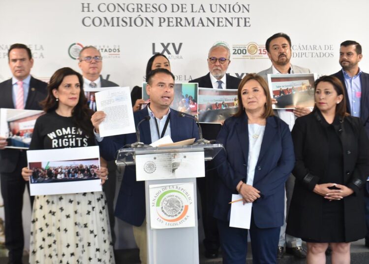 Miguel Varela acude a la Cámara de Senadores para pedir apoyo en elección anulada