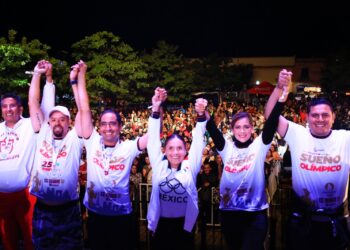 Con carrera atlética, despiden a la marchista Ilse Guerrero a Paris; lleva nuestro corazón: Saldivar