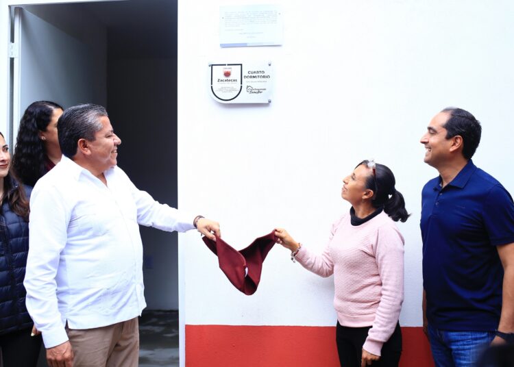 Entregan cuartos adicionales del programa “vivienda mejorada” en Guadalupe