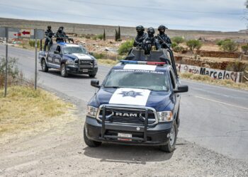 Muere un policía estatal y un agresor, en la balacera en Villa García, Zacatecas