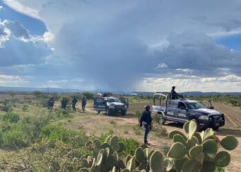 Muere un policía estatal y un agresor, en la balacera en Villa García, Zacatecas