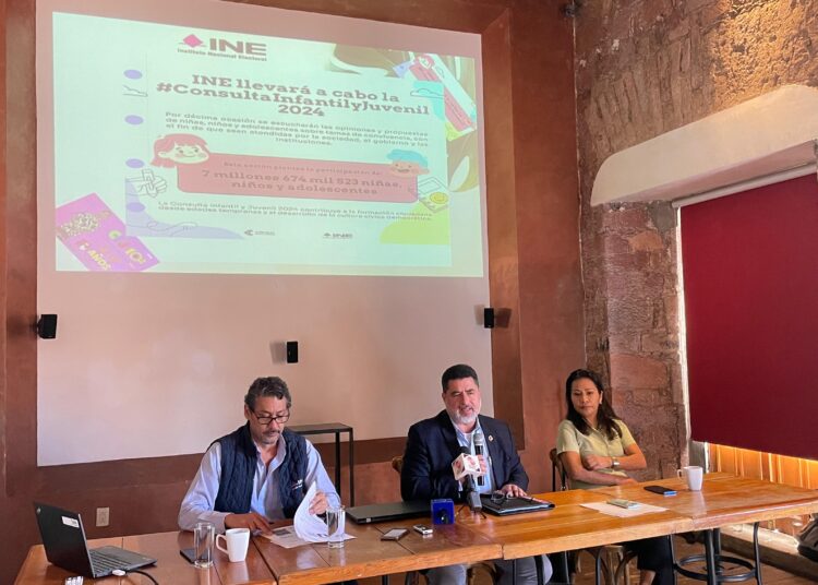 Convoca el INE a participar en la Consulta Infantil y Juvenil 2024