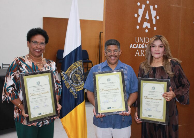 Rinde homenaje la Unidad de Artes de la UAZ a 4 destacados músicos