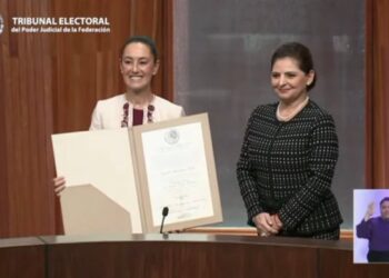 Claudia Sheinbaum recibe constancia de mayoría como Presidenta de México en el TEPJF