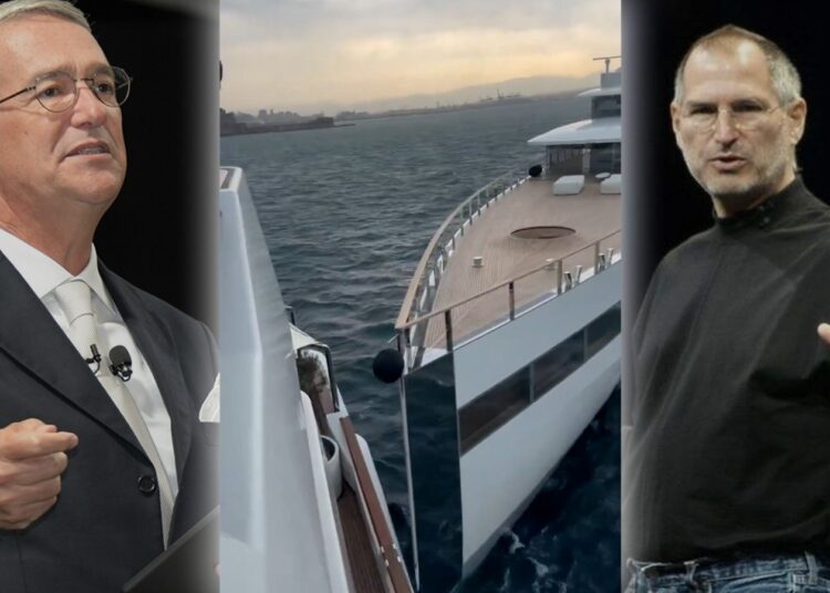Choca yate de Steve Jobs con el Salinas Pliego