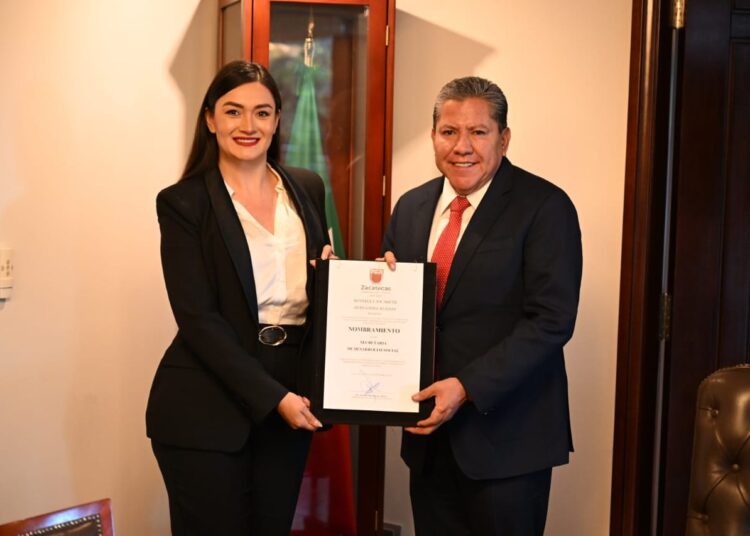 Benelly Hernández, sustituye a Sergio Casas en la Secretaría de Desarrollo Social