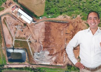 Alcalde Pepe Saldivar pone en funcionamiento el relleno sanitario que cumple con norma oficial