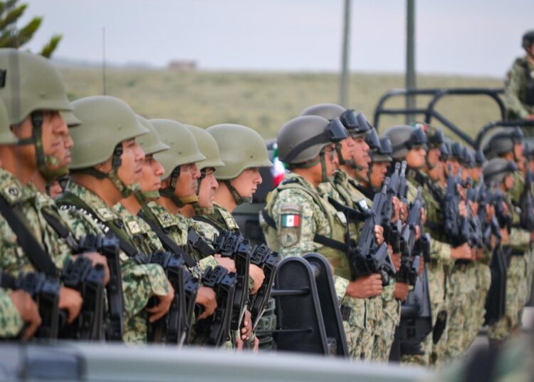 Llegan a Fresnillo más elementos de la Fuerza de Tarea Regional del Ejército Mexicano