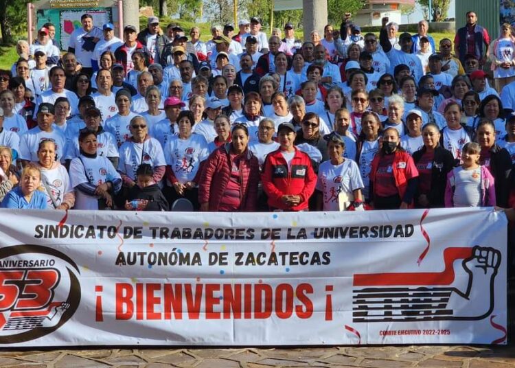 Conmemora el STUAZ su 53 aniversario; “Tiempo de incansables luchas”: Carmen Saucedo