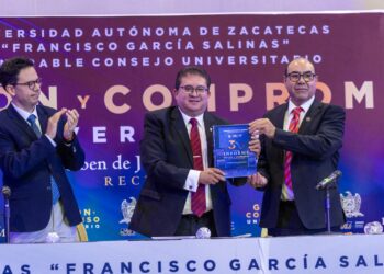 El Informe del rector de la UAZ fue una despedida; exhorta a los aspirantes anteponer lo colectivo sobre lo particular