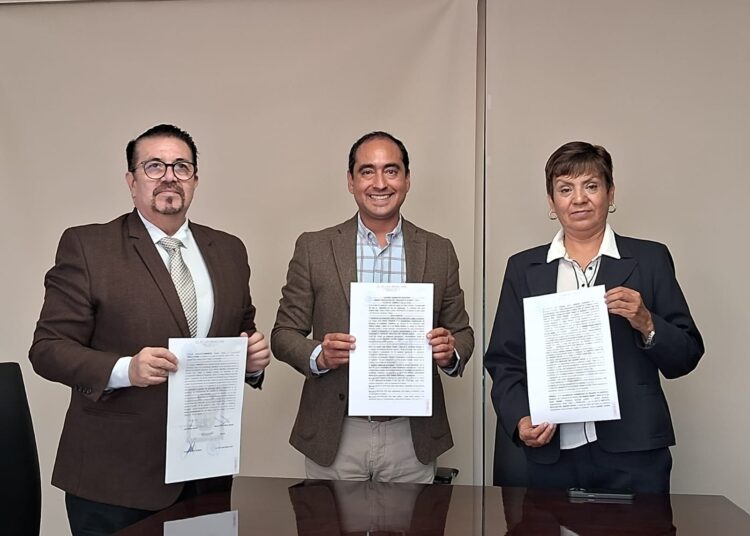 Firman ayuntamiento de Guadalupe e IMSS, contrato de donación del terreno para el Hospital