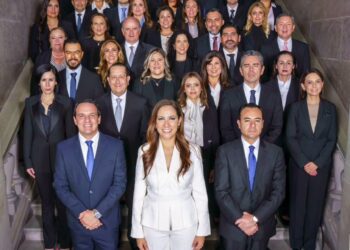 Gobernadora electa de Guanajuato presentó a su gabinete