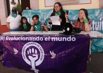 Colectivo feminista anuncia marcha en favor de la legalización del aborto en Zacatecas
