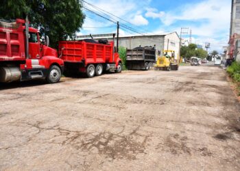 Reencarpetan calles en el municipio de Guadalupe