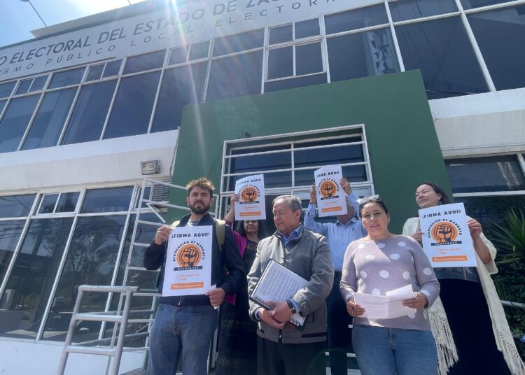 Casi 5 Mil ciudadanos han firmado la revocación de mandato del gobernador Monreal