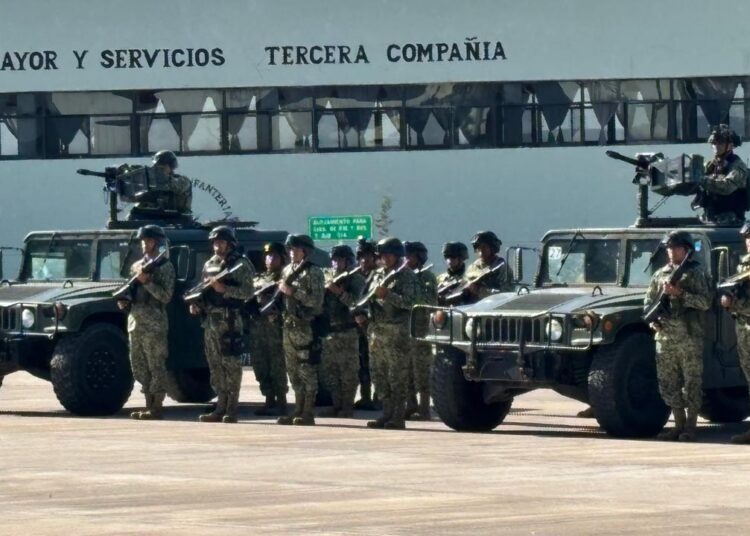 Llegan más soldados a Fresnillo para reforzar acciones de seguridad