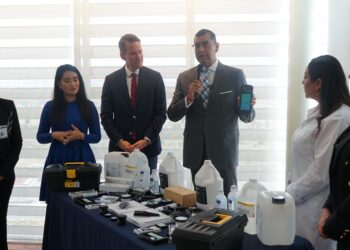 Recibe Fiscalía de Justicia insumos de Lofoscopia para identificación humana