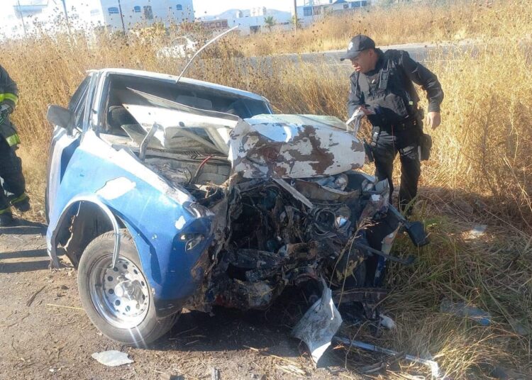 Mueren 4 personas en trágico accidente carretero en Guadalupe