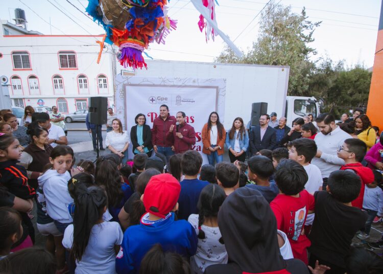 Guadalupe empezó sus tradicionales posadas en las colonias