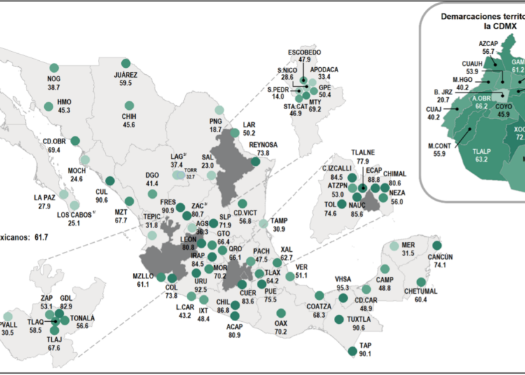 Fresnillo se mantiene en el top de ciudades más inseguras del país