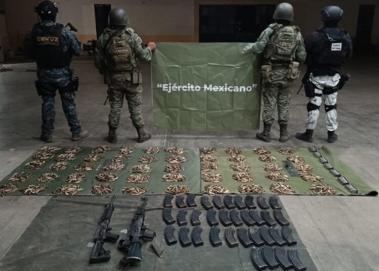 Fuerzas de Seguridad incautan armas y municiones en Villanueva