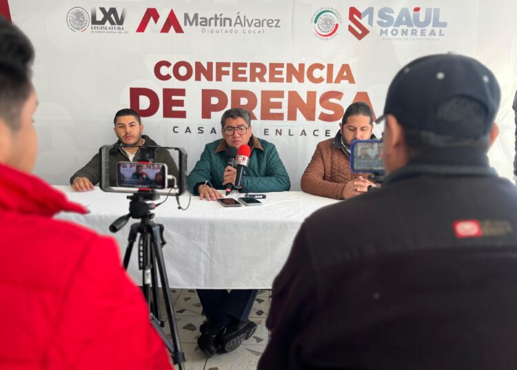 No he construido mi carrera política a la sombra de alguien, dice Saúl Monreal
