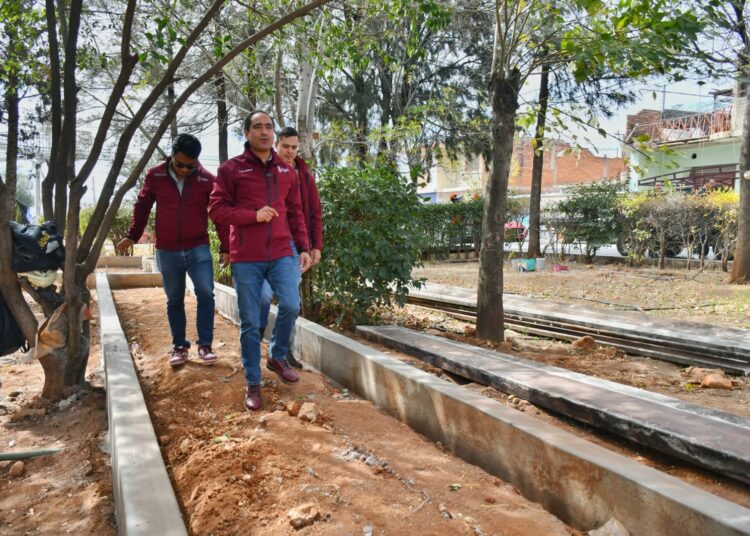 Invierte Guadalupe en el parque de Tierra y Libertad; se acondicionan mejores espacios