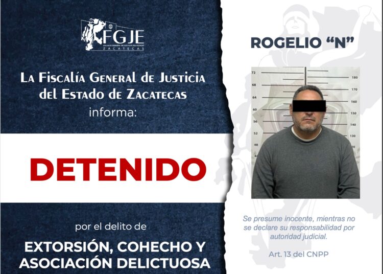 Dictan prisión preventiva 4 policías, por extorsión, cohecho y asociación delictuosa en Zacatecas