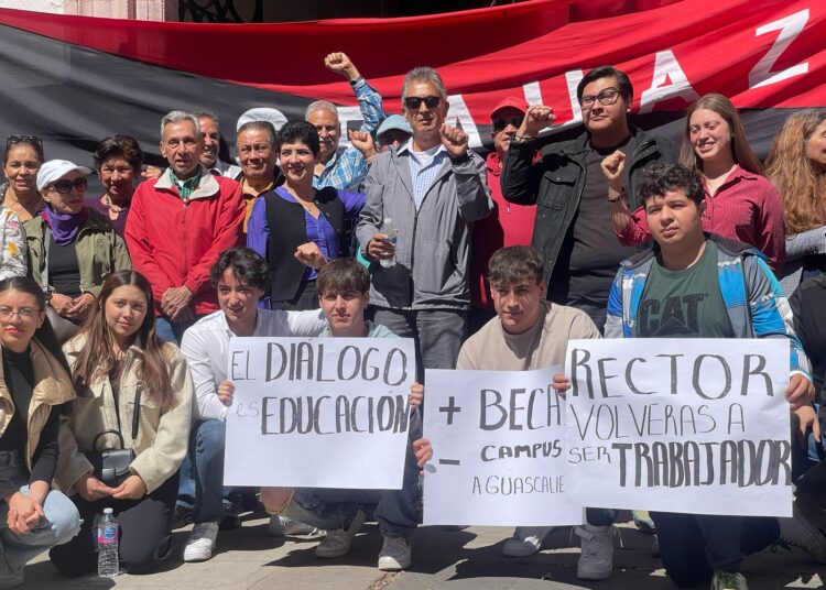 Estudiantes exhortan al rector a reactivar el diálogo con SPAUAZ para terminar la huelga